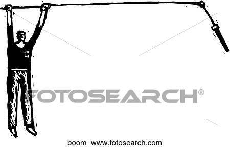 Boom View Large Clip Art Graphic Clipart - Boom. Fotosearch