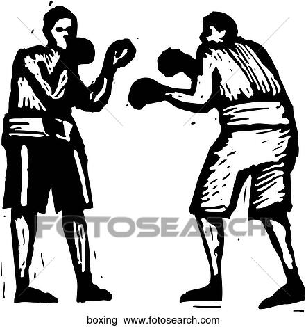 Clipart - Boxing. Fotosearch