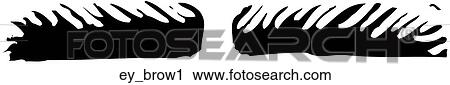 Brows 1 View Large Clip Art Graphic Clipart - Brows 1. Fotosearch