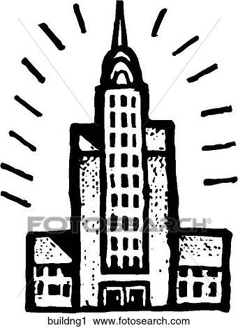 Building 1 View Large Clip Art Graphic Clipart - Building 1. Fotosearch