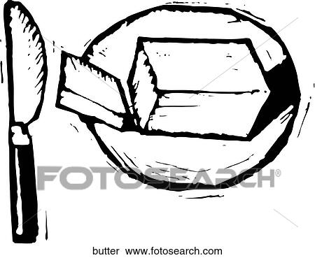 Clipart - Butter. Fotosearch