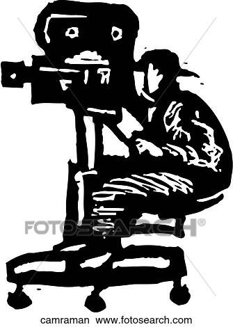 Cameraman View Large Clip Art Graphic Clipart - Cameraman. Fotosearch