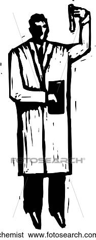 Clip Art - Chemist. Fotosearch