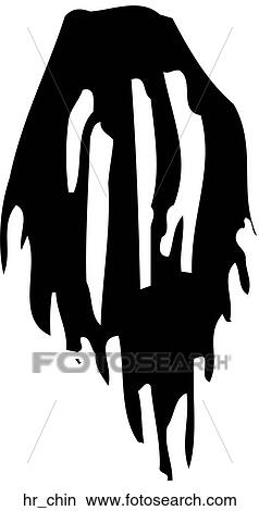 Chin Hair View Large Clip Art Graphic Clipart - Chin Hair. Fotosearch