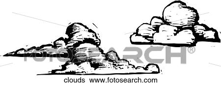 Clip Art - Clouds. Fotosearch