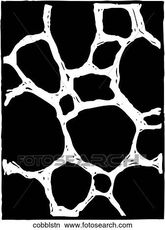Cobble Stone View Large Clip Art Graphic Clipart - Cobble Stone. Fotosearch