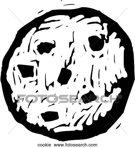 Cookie View Large Clip Art Graphic Clipart - Cookie. Fotosearch