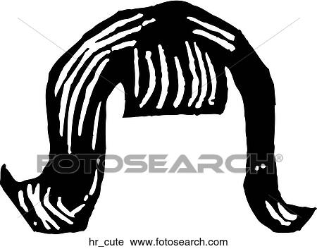 Cute Hair View Large Clip Art Graphic Clipart - Cute Hair. Fotosearch