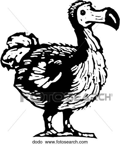 Dodo View Large Clip Art Graphic Clipart - Dodo. Fotosearch
