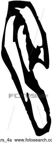 Ears 4a View Large Clip Art Graphic Clipart - Ears 4a. Fotosearch