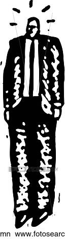 Exec Man View Large Clip Art Graphic Clipart - Exec Man. Fotosearch