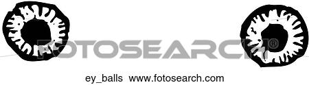 Clip Art - Eyeballs. Fotosearch
