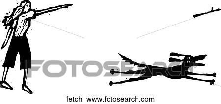 Clipart - Fetch. Fotosearch