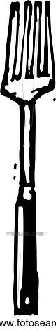 Fork View Large Clip Art Graphic Clipart - Fork. Fotosearch