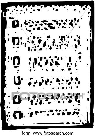 Form View Large Clip Art Graphic Clipart - Form. Fotosearch