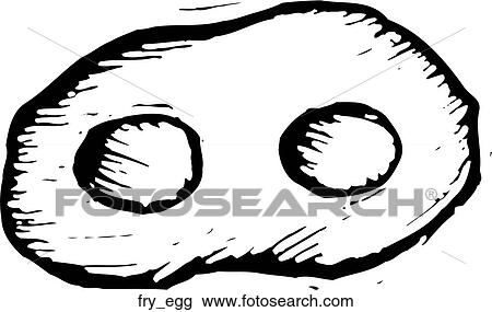 Clipart - Fried Eggs. Fotosearch