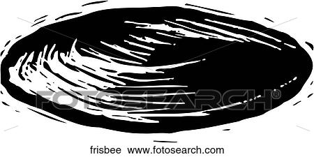 Clipart - Frisbee. Fotosearch