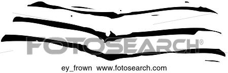 Frown Lines View Large Clip Art Graphic Clipart - Frown Lines. Fotosearch