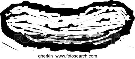 Gherkin View Large Clip Art Graphic Clipart - Gherkin. Fotosearch