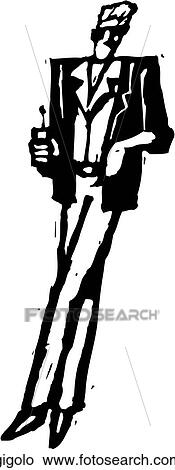 Gigolo View Large Clip Art Graphic Clipart - Gigolo. Fotosearch