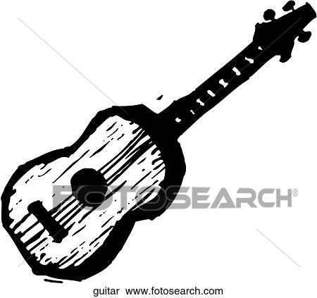Clipart - Guitar. Fotosearch