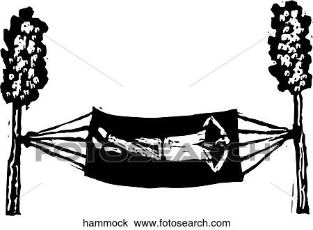 Hammock Clipart | hammock | Fotosearch