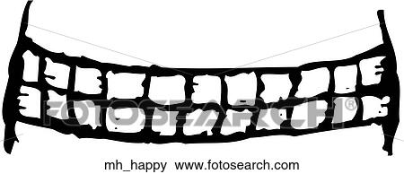 Happy Mouth View Large Clip Art Graphic Clip Art - Happy Mouth. Fotosearch