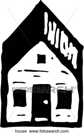 Clipart - House. Fotosearch