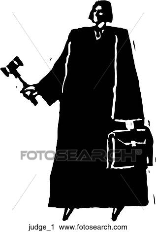 Clipart - Judge 1. Fotosearch