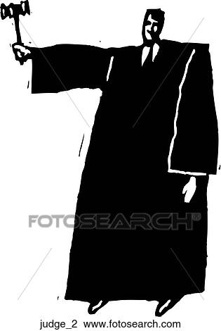 Judge 2 View Large Clip Art Graphic Clipart - Judge 2. Fotosearch