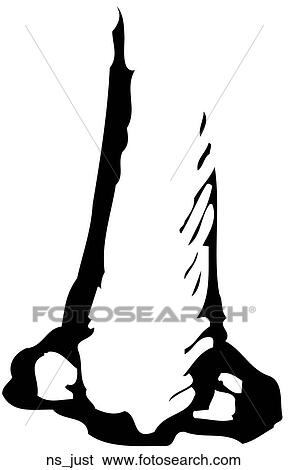 Just a Nose View Large Clip Art Graphic Clip Art - Just a Nose. Fotosearch