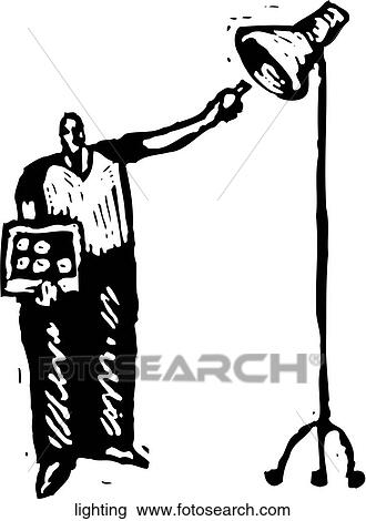 Clipart - Lighting. Fotosearch