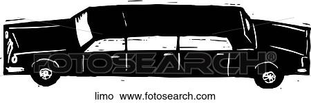 Clipart - Limo. Fotosearch