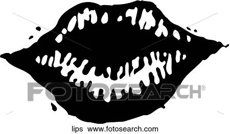 Clip Art - Lips. Fotosearch