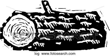 Log View Large Clip Art Graphic Clipart - Log. Fotosearch