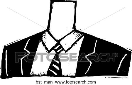 Man Bust View Large Clip Art Graphic Clipart - Man Bust. Fotosearch