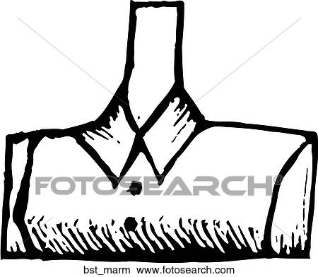 Clipart - Marm Bust. Fotosearch
