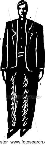 Minister View Large Clip Art Graphic Clipart - Minister. Fotosearch