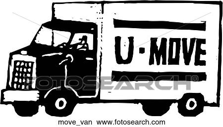 Clipart - Moving Van. Fotosearch