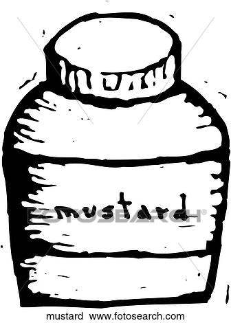 Mustard View Large Clip Art Graphic Clipart - Mustard. Fotosearch