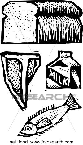 Natural Food View Large Clip Art Graphic Clipart - Natural Food. Fotosearch