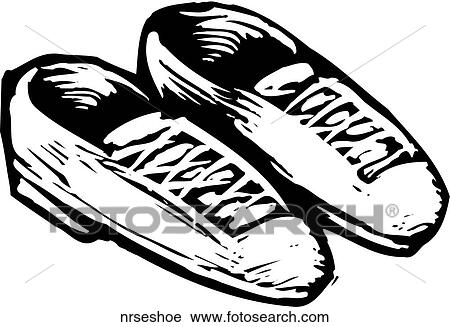 Clipart - Nurse Shoes. Fotosearch