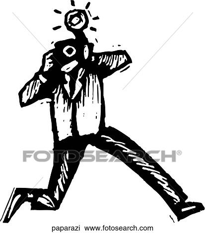 Paparazzi View Large Clip Art Graphic Clipart - Paparazzi. Fotosearch