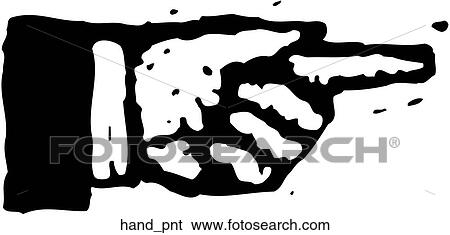 Pointing Finger View Large Clip Art Graphic Clip Art - Pointing Finger. Fotosearch
