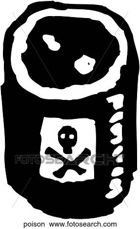 Poison View Large Clip Art Graphic Clipart - Poison. Fotosearch