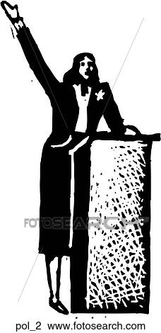 Politician 2 View Large Clip Art Graphic Clipart - Politician 2. Fotosearch