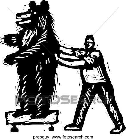 Clip Art - Prop Guy. Fotosearch