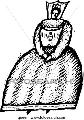 Queen View Large Clip Art Graphic Clipart - Queen. Fotosearch