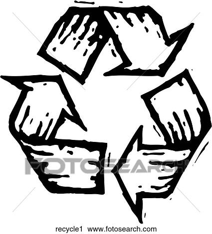 Recyclable Logo View Large Clip Art Graphic Clipart - Recyclable Logo. Fotosearch