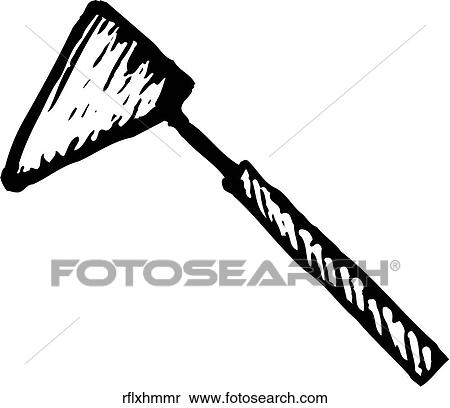 Reflex Hammer View Large Clip Art Graphic Clipart - Reflex Hammer. Fotosearch